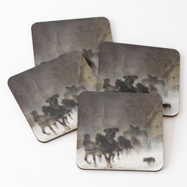 Item preview, Chased by a ghostly carriage designed and sold by Vintage Designs +.