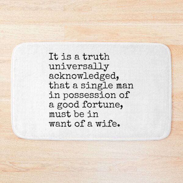 Item preview, Pride and Prejudice Quote designed and sold by The-Quote-House.