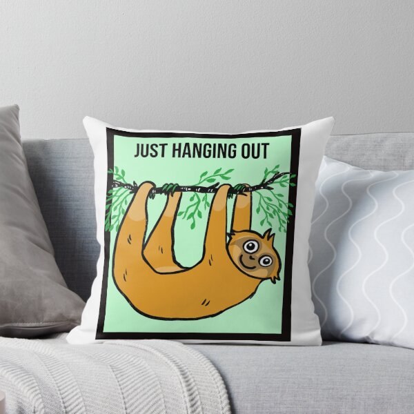 Item preview, Sloth doing Pull-ups No Pain No Gain designed and sold by LargeShop.