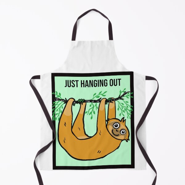 Item preview, Sloth doing Pull-ups No Pain No Gain designed and sold by LargeShop.