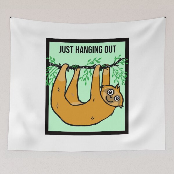 Item preview, Sloth doing Pull-ups No Pain No Gain designed and sold by LargeShop.