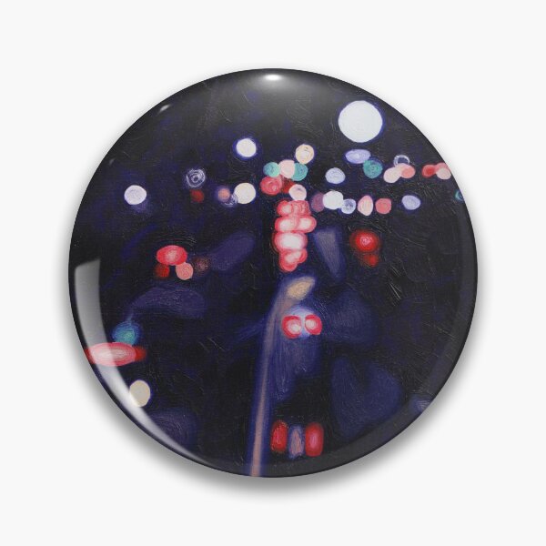 Item preview, Night Lights Oil Painting Study  designed and sold by CheHojas.