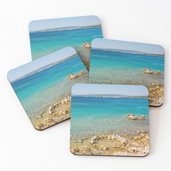 Item preview, Coastline Near Punat on Krk, Croatia designed and sold by jojobob.
