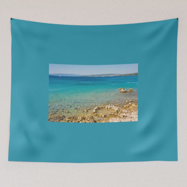 Item preview, Coastline Near Punat on Krk, Croatia designed and sold by jojobob.