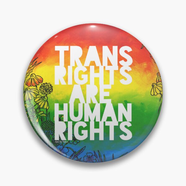 Item preview, Trans Rights Are Human Rights 2022 designed and sold by Art by Veya.