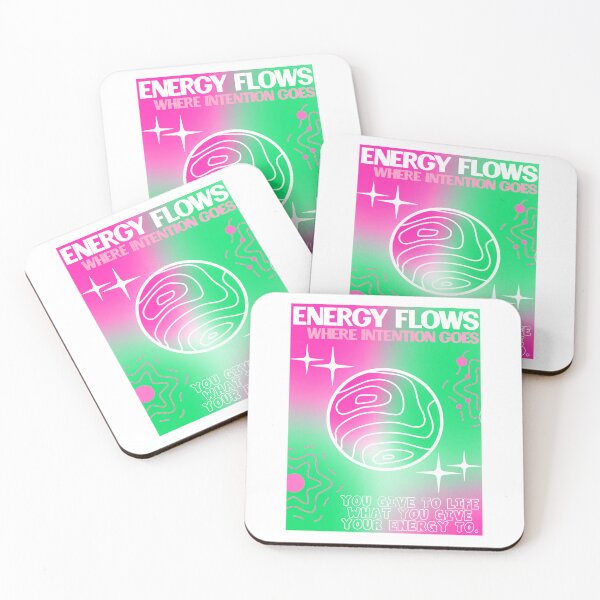 Item preview, ENERGY FLOWS WHERE INTENTION GOES designed and sold by Julia Santos.