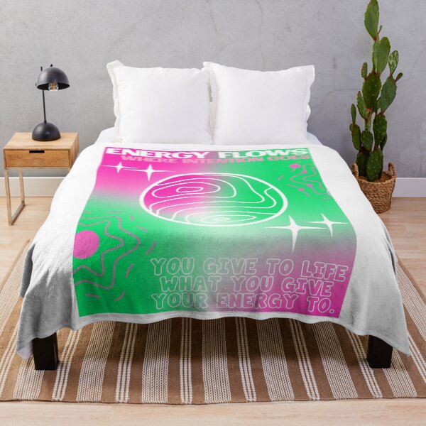 Item preview, ENERGY FLOWS WHERE INTENTION GOES designed and sold by Julia Santos.