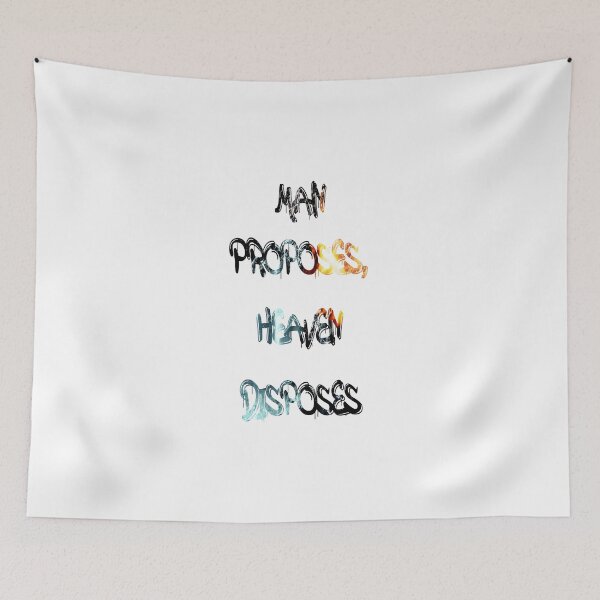 Item preview, Man proposes, heaven disposes designed and sold by NewTopDesign.