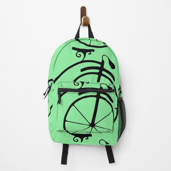 Item preview, Vintage bicycle with aqua menthe background color designed and sold by Dilyana Rumenova - Shantabella.