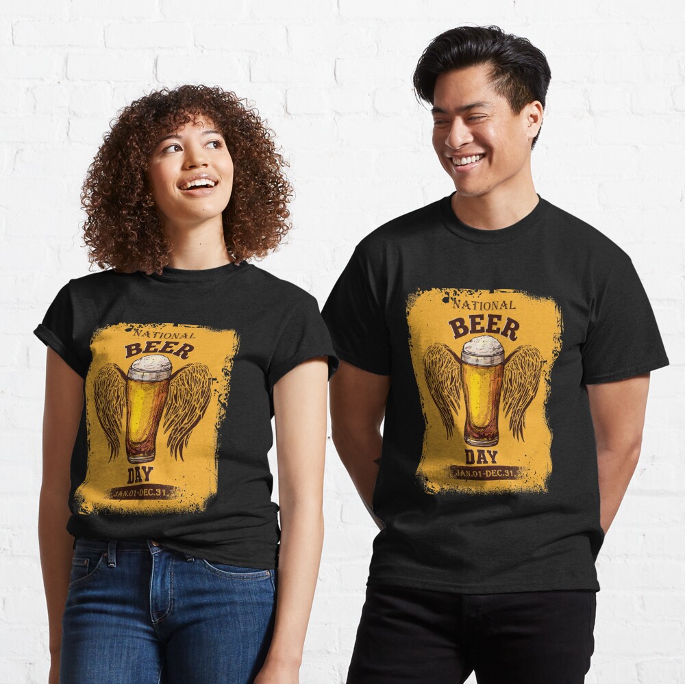 Discover NATIONAL BEER DAY Classic T-Shirt