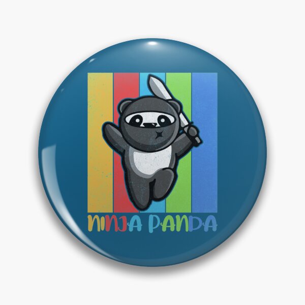 Item preview, Panda ninja designed and sold by ShakiraStore.