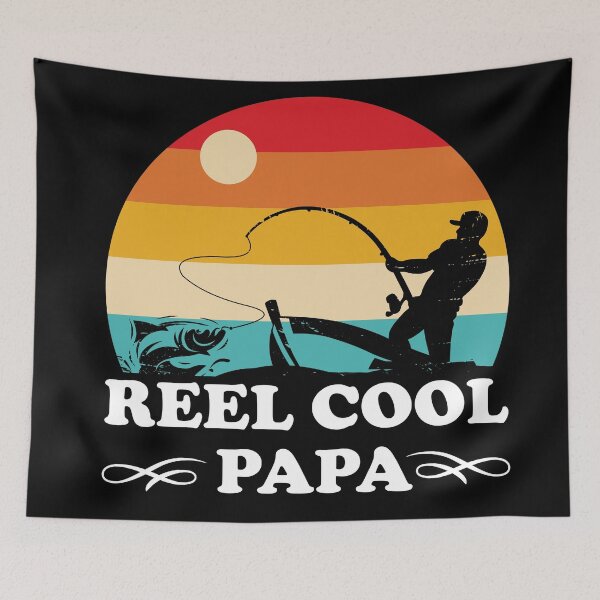 Item preview, Reel Cool Fisherman Papa  designed and sold by uranus1store.