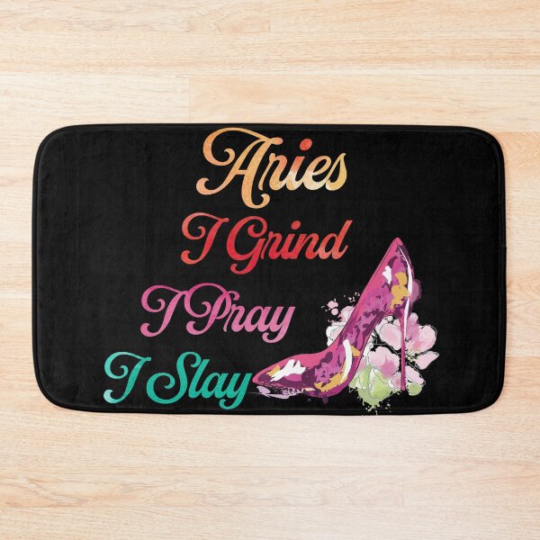 Item preview, Aries Grind Pray Slay designed and sold by hoangtrongkhiem.