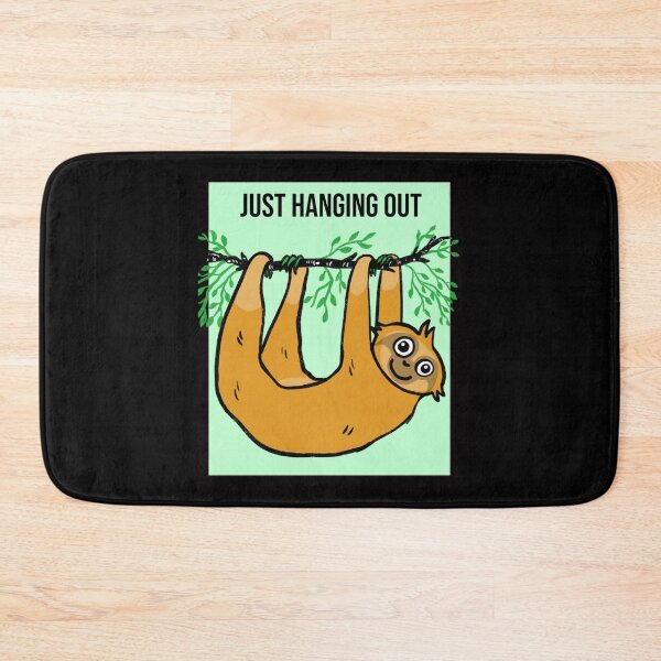 Item preview, No Pain No Gain Sloth doing Pull-ups designed and sold by LargeShop.