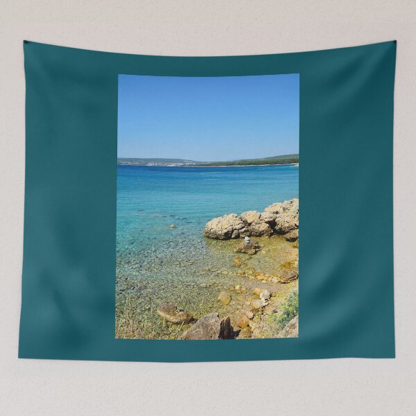 Item preview, Coastline Near Punat on Krk, Croatia designed and sold by jojobob.