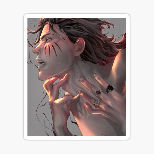 Affiche Eren Jeager Sticker