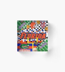 FLORIDA COLLAGE Acrylic Block