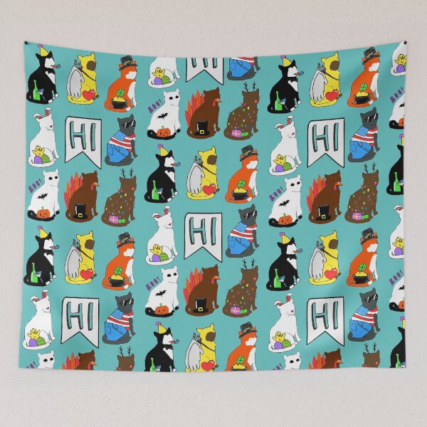 Item preview, Holiday Cats designed and sold by melissapeterson.