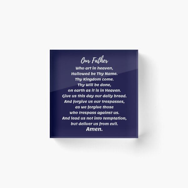 Item preview, Our Father Prayer, The Lord's Prayer, Scripture designed and sold by PrintGood.