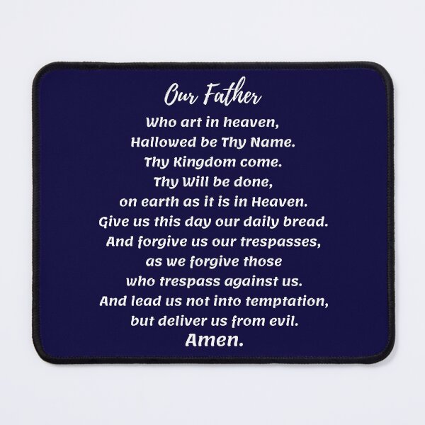 Item preview, Our Father Prayer, The Lord's Prayer, Scripture designed and sold by PrintGood.