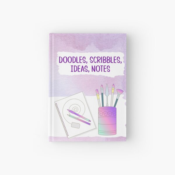 Item preview, Doodles Scribbles Ideas Notes for Creatives designed and sold by Tezoodle Art.