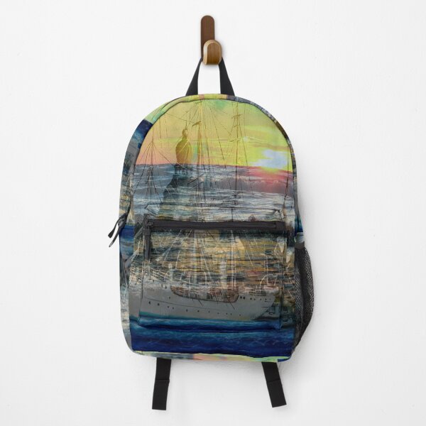 Item preview, Mixed Media: Sunset, seascape and oil painting, photo and painting by Marina Daniluka designed and sold by MariDaniArt.