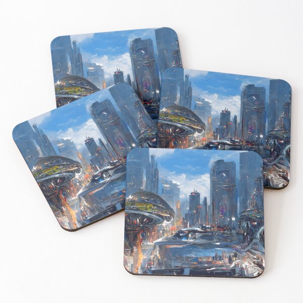 Item preview, Alien Cityscape designed and sold by Trevor Cutler.