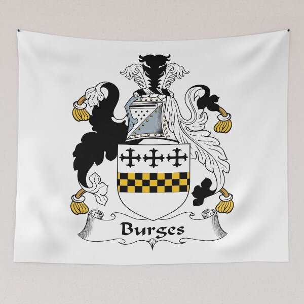 Item preview, Burges designed and sold by HaroldHeraldry.