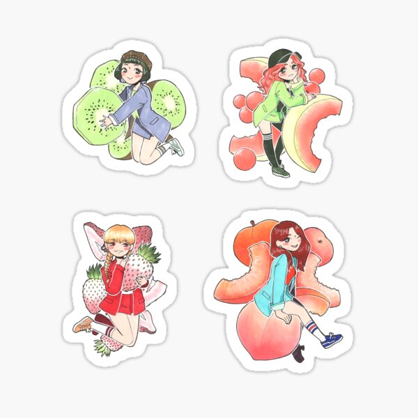 EXID - Night Rather Than... Fruit? Sticker