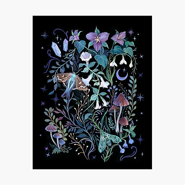 Item preview, Night Garden Moth designed and sold by claramcallister.