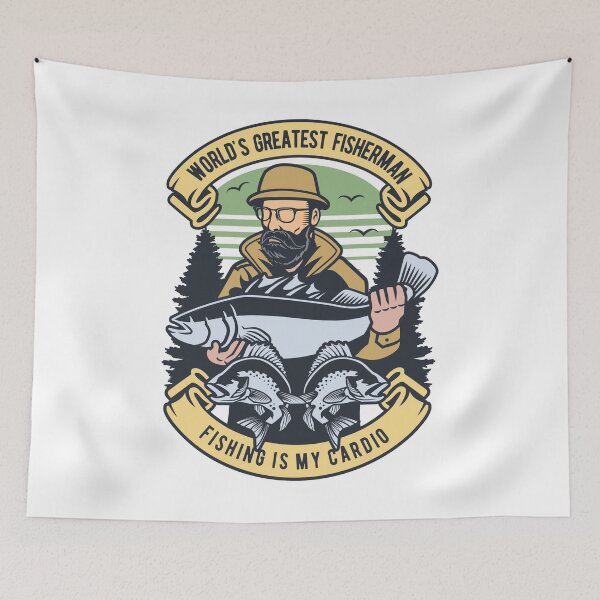 Item preview, World's Greatest Fisherman designed and sold by K1Store.
