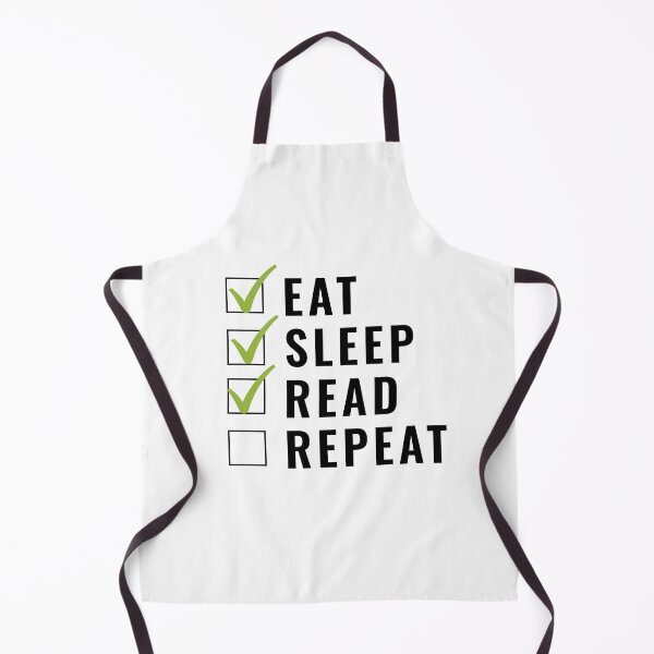 Item preview, EAT. SLEEP. READ. REPEAT FOR BOOK LOVERS designed and sold by The Bookworm Store.