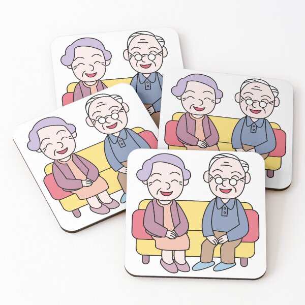 Item preview, Grandmother Grandfather designed and sold by JustCoolShop.