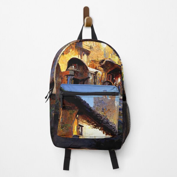 Item preview, Walking through a medieval Italian village designed and sold by AM FineArtPrints.