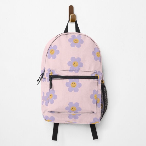 Item preview, Purple Flower Smiley designed and sold by Beebie888.