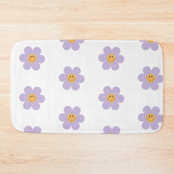 Item preview, Purple Flower Smiley  designed and sold by Beebie888.