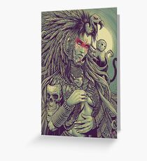 Vulture Queen Greeting Card
