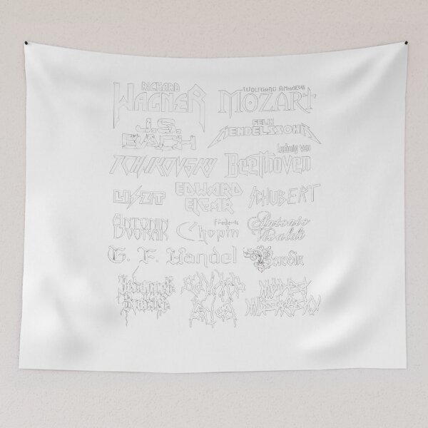 Item preview, Classical composers heavy metal font designed and sold by plus9boys.