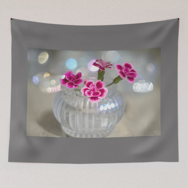 Item preview, Dianthus In Glass Votive designed and sold by Alisonchambers2.