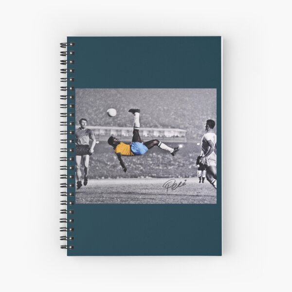 Zidane Maradona Pele Spiral Notebook