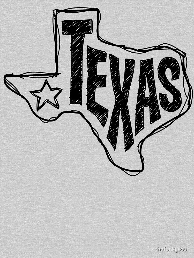 "Texas" Tshirt by thefunkysoul Redbubble