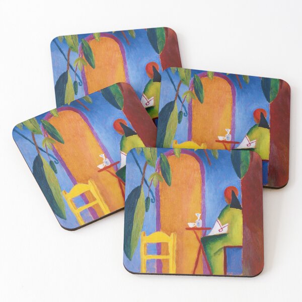 Item preview, Türkisches Café by August Macke (1914) designed and sold by allhistory.