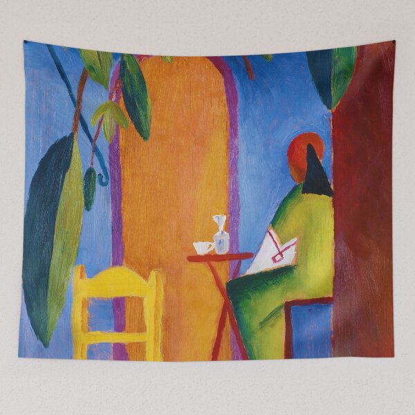 Item preview, Türkisches Café by August Macke (1914) designed and sold by allhistory.
