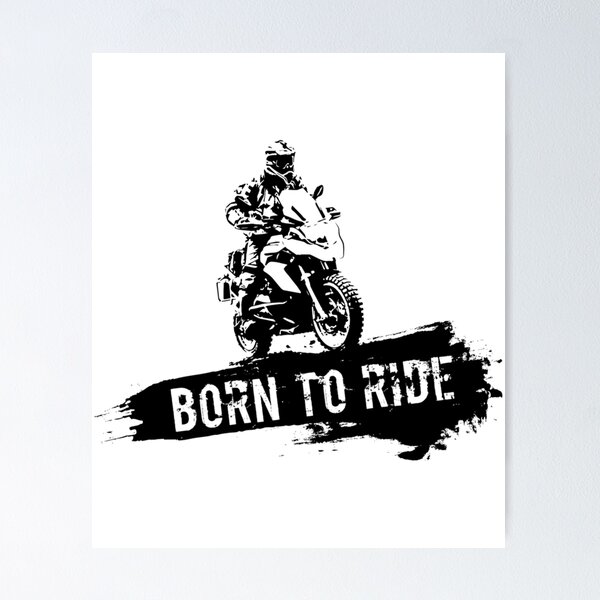 Item preview, Born To Ride, Motorcycle , Motorbike Tee   designed and sold by Etaateranng.