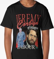 JEREMY CORBYN LABOUR VINTAGE Tee Long T-Shirt