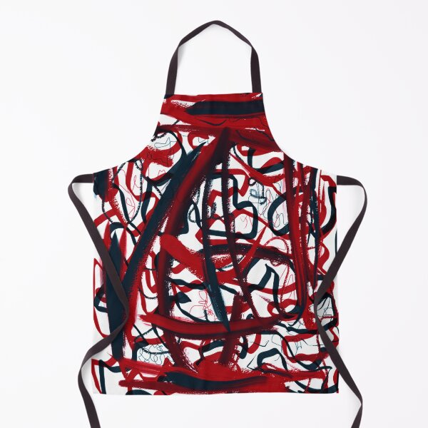 Item preview, Brushstroke Modern Abstract Minimalist Art Painting Scribble Doodle Marker Paint designed and sold by hopecope.