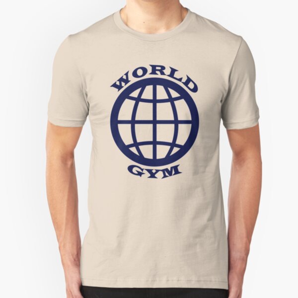 world gym tee shirts