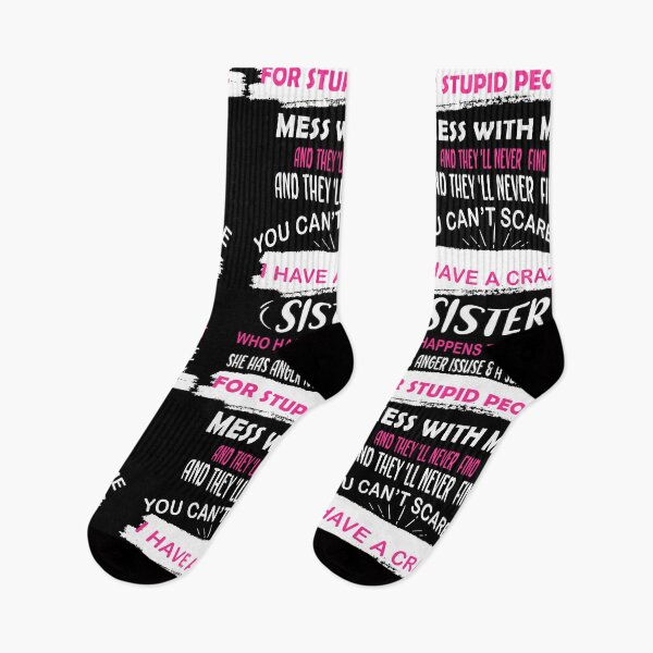 Item preview, You Can’t Scare Me I Have A Crazy Sister  designed and sold by boyastore.