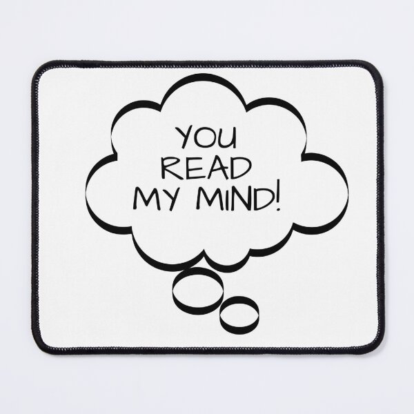 Item preview, Funny Thought Bubbles, Read My Mind, t-shirts gifts, mug gifts, sticker gifts, magnet gifts and more! designed and sold by JCMCDesigns.