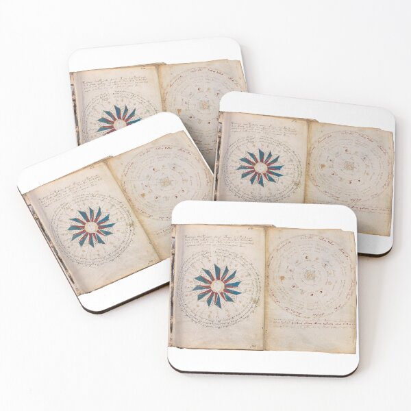 Item preview, Voynich manuscript book cover  designed and sold by TeeARTHY.